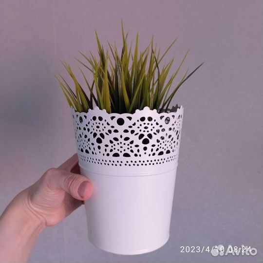 Фейка IKEA икея +кашпо skurar икея