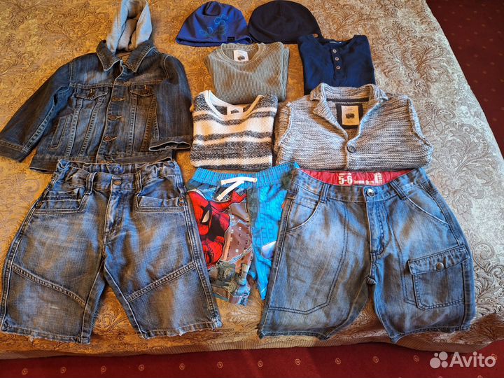Детская одежда пакетом, размер 104-110 на 4-5 лет