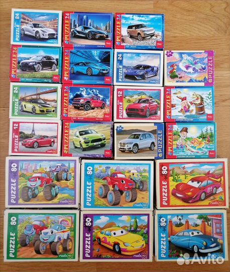 Развивающие игрушки, пазлы