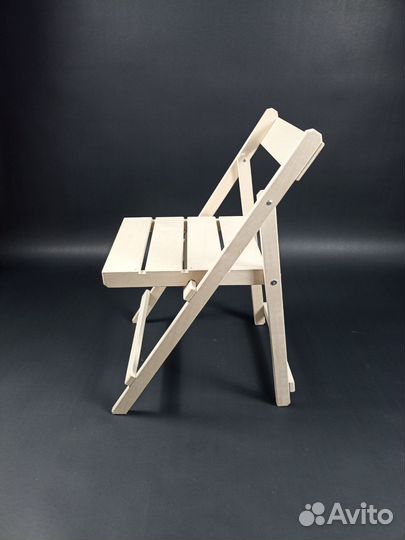 Стул складной деревянный из березы со склада