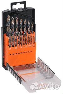 Набор сверел по металлу (19 предметов) 