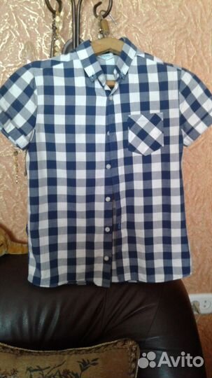 Рубашка из хлопка на мальчика