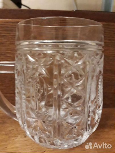 Набор кружек- хрусталь