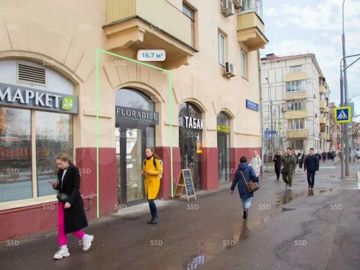 Продам торговое помещение, 16.7 м²