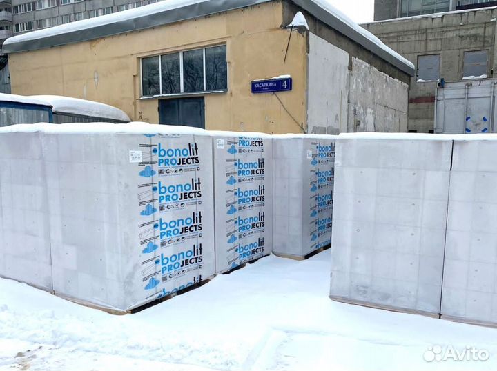 Газобетонные блоки Бонолит