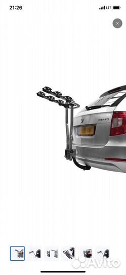 Велокрепление на фаркоп