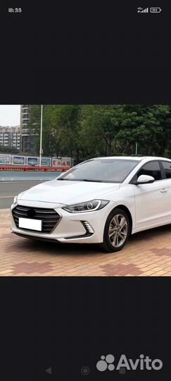 Дневные ходовые огни(туманки) на хендай Элантра AD