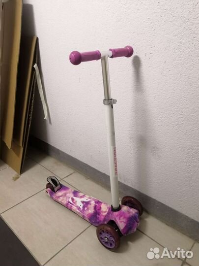 Самокат детский трехколесный бу