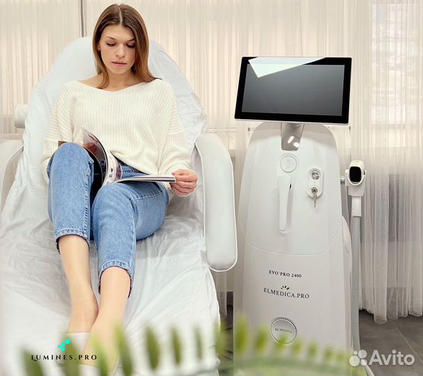 Диодный лазер для эпиляции Люминес. Evo-Pro 2400вт
