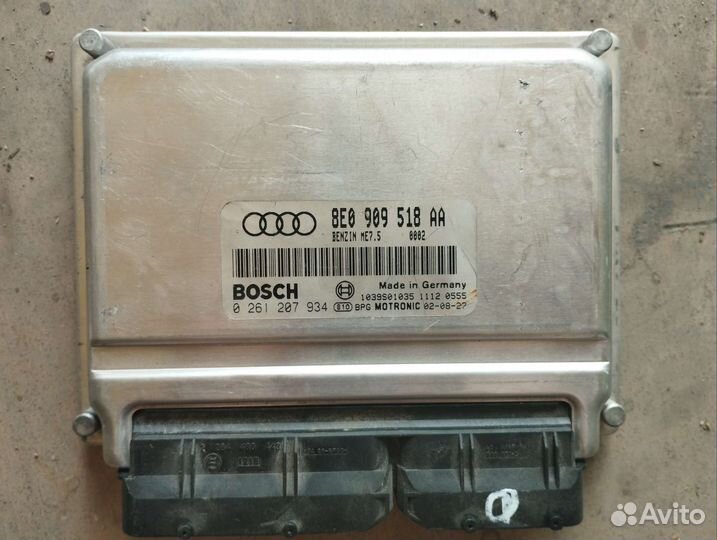 Эбу на audi a4 b6 1.8t BFB