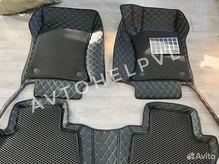 Коврики 3d для prado 150