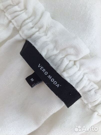 Льняной топ vero moda