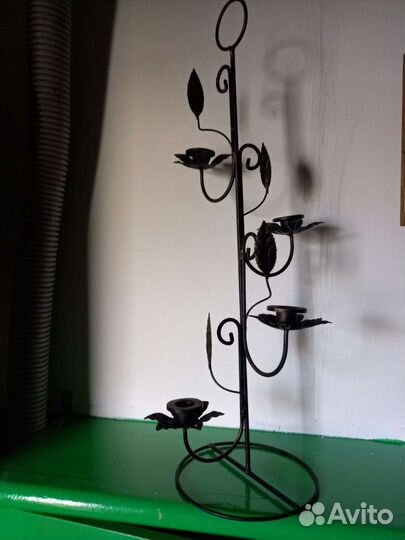 Кованый канделябр