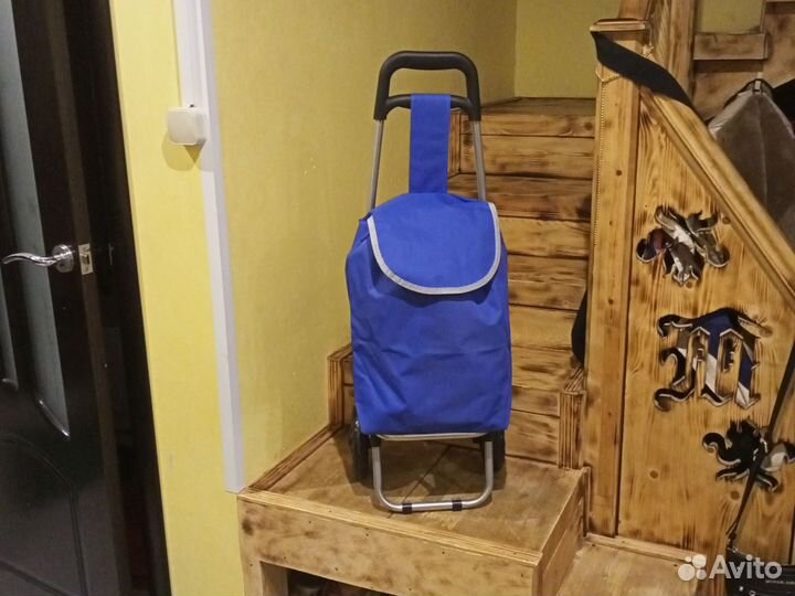 Сумка -тележка на колесах новая