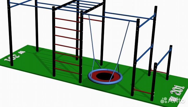 Воркаут площадка sswa №201