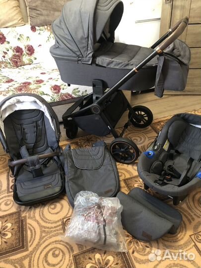 Прогулочная коляска capella epika 3в 1