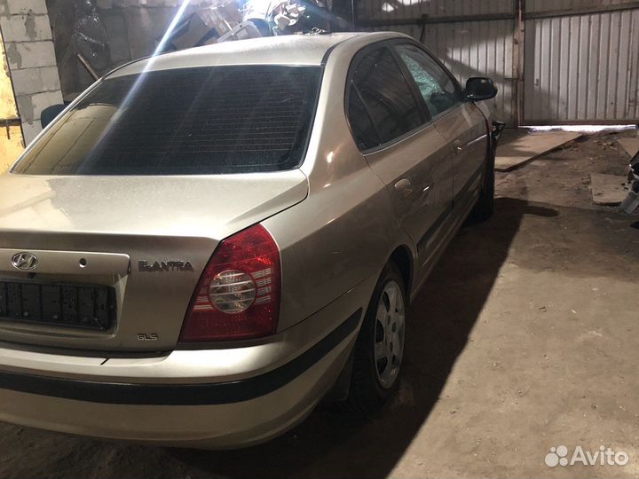 Разбор hyundai elantra GLS 1.6 ат 2005