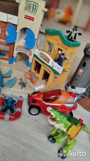 Fisher price Mattel Италия 1996г Город, Замок