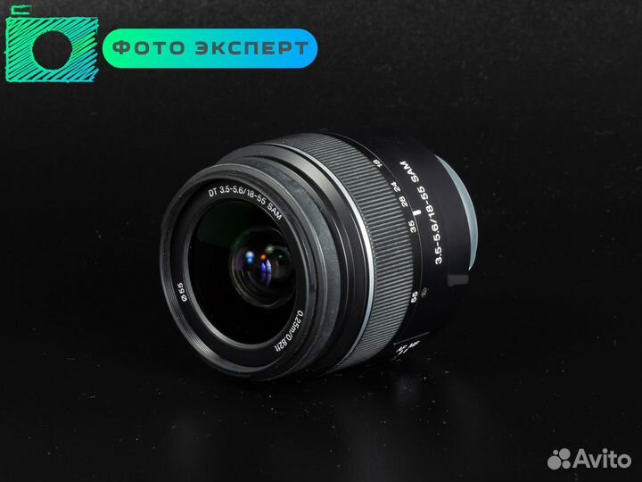 Комплект объективов Sony a 18-55mm, 55-200mm SAM