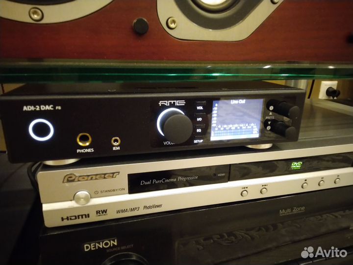 Dac, усил. для наушников, пред. Rme adi-2 dac fs