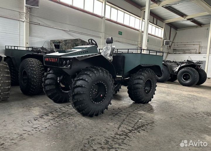 Вездеход переломка Grizzly (Снегоболотоход)