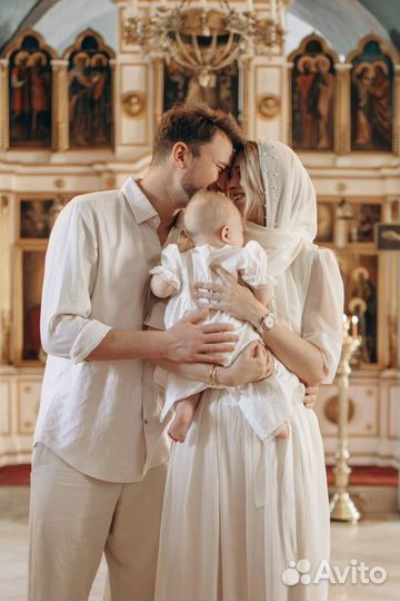 Фотосессия крещение