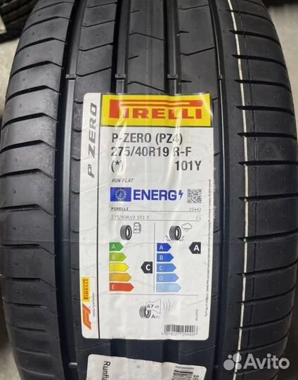 Pirelli P Zero Gen-2 275/40 R19 и 245/45 R19