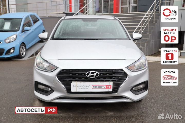 Hyundai Solaris 1.4 AT, 2018, 117 301 км