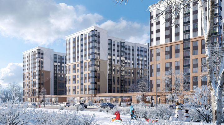 Квартира-студия, 24,9 м², 3/12 эт.