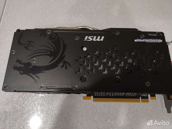 Видеокарта Rx580 8gb msi