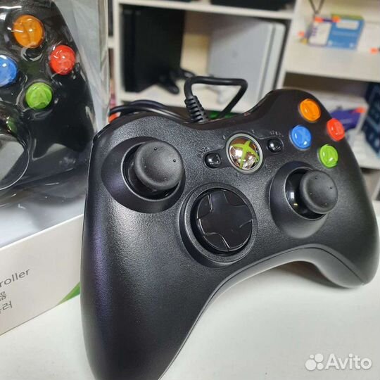 Геймпад Xbox 360 проводной (новый)