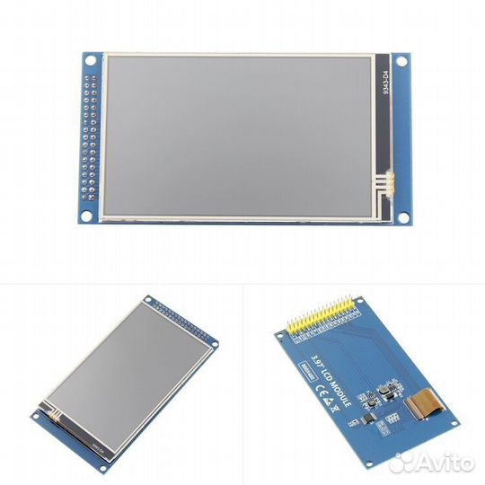 ЖК экран IPS, разрешение 800х480 пикселей, диагона