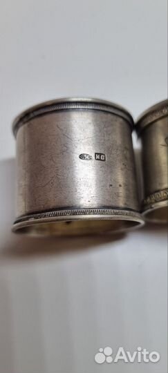 Кольца для салфеток серебро