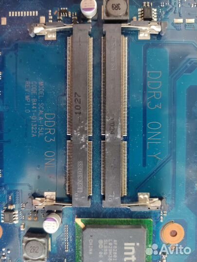 Материнская плата от ноутбука Samsung