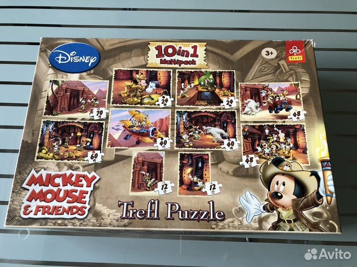 Пазлы trefl puzzle Микки маус Mickey Mouse