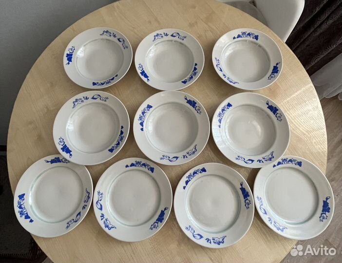 Набор тарелок СССР