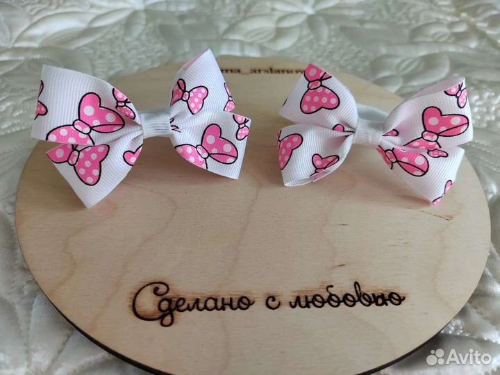 Резинки для волос ручной работы