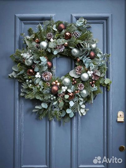 Новогоднее украшение, рождественский венок