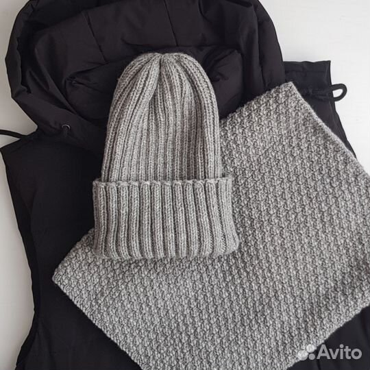 Снуд шарф женский