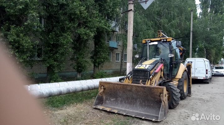 Услуги экскаватора погрузчика