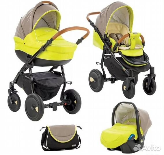 Коляска 3 в 1 tutis zippy orbit