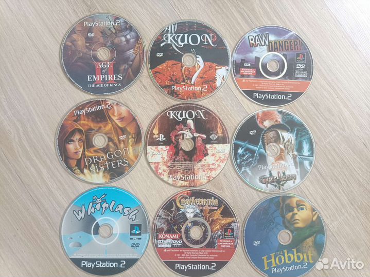 Диски для ps2