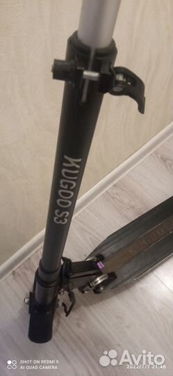 Электросамокат по запчастям Kugoo s3 б.у