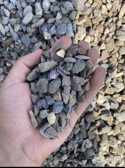 Щебень, скальник с доставкой(18м3)