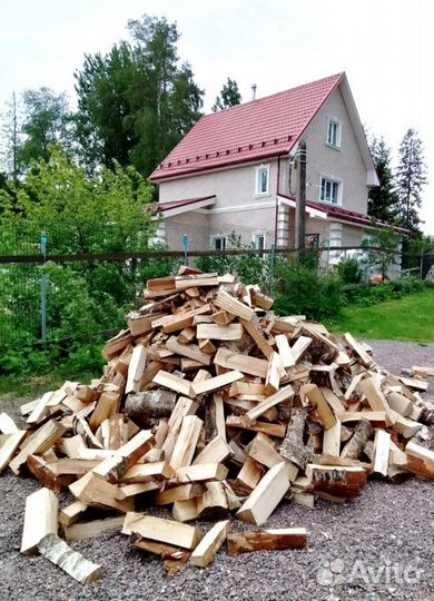 Дрова Береза от 1 куба в Сертолово