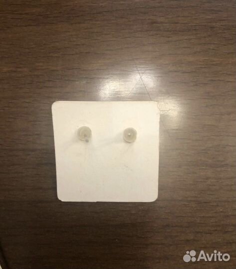 Серьги гвоздики