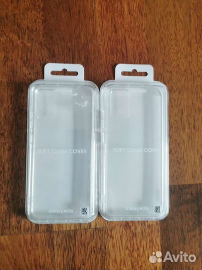 Чехол на Samsung Galaxy A02S Soft clear cover
