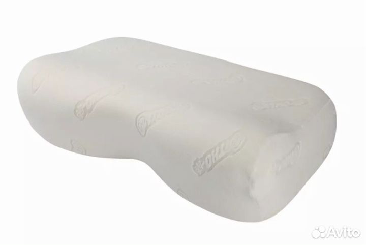 В упаковке ортопедическая подушка для муж 55x35см