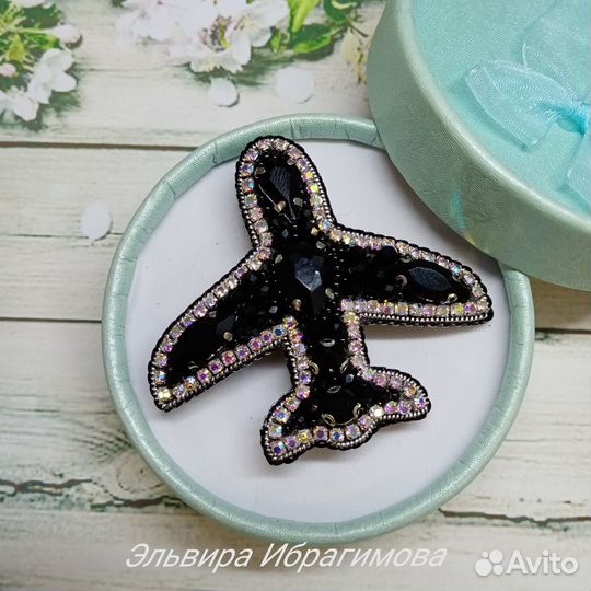 Брошь * Самолёт *