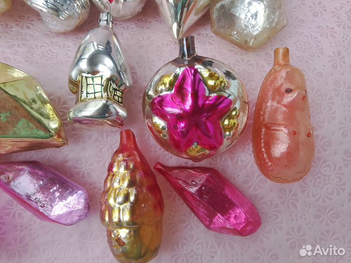 Елочные игрушки СССР